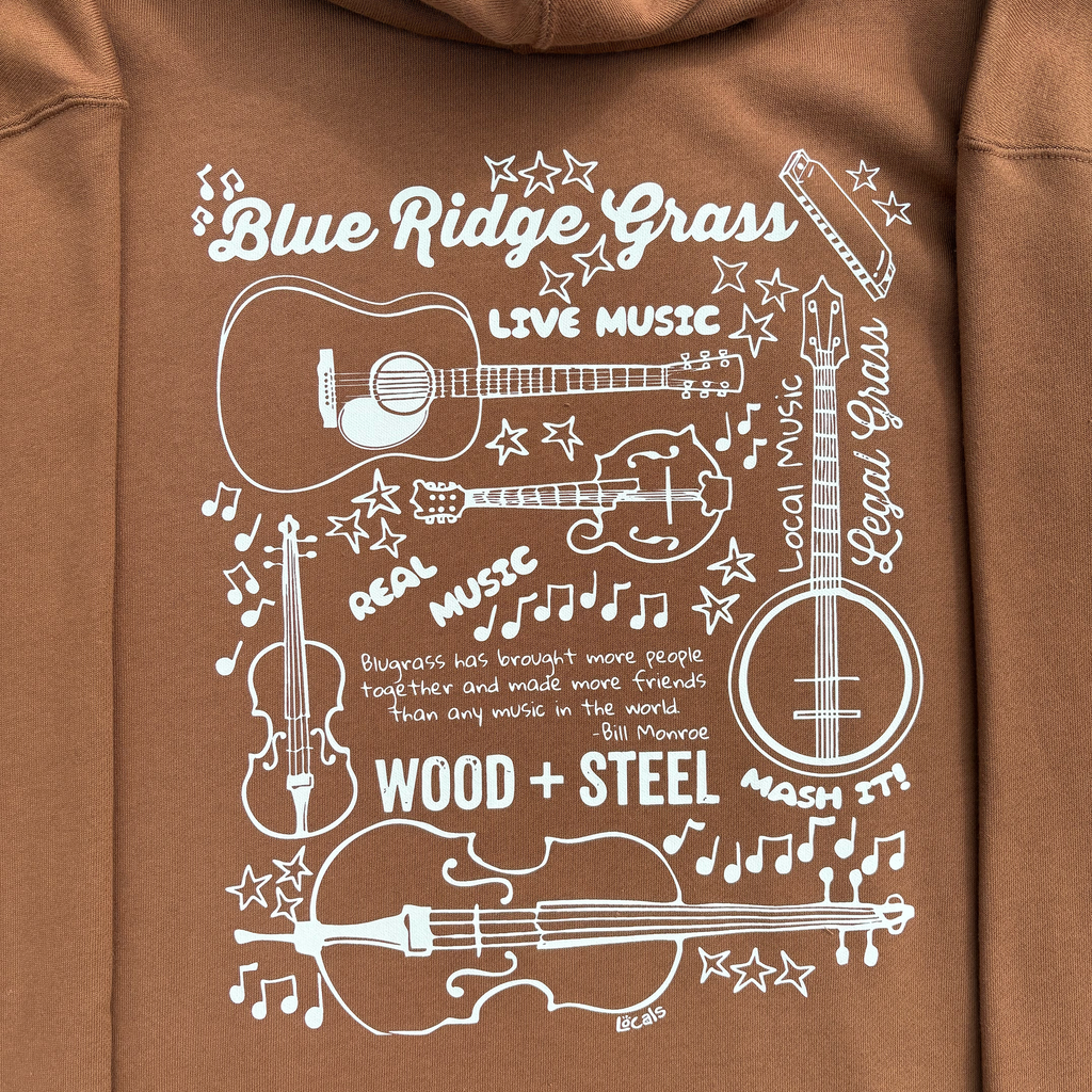 Blue Ridge Grass Hoodie Wholesale