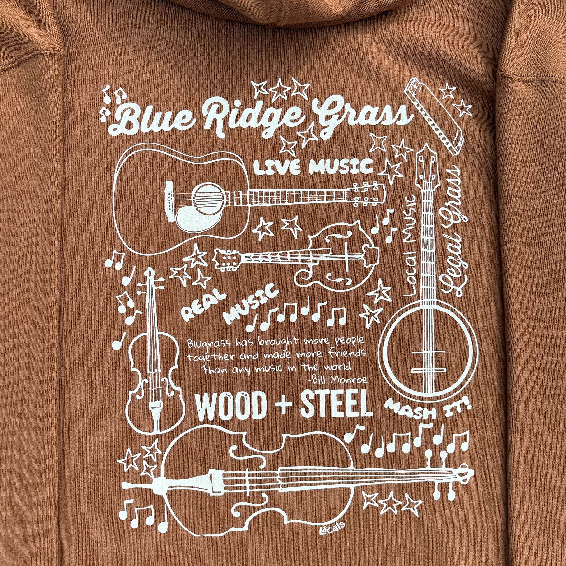 Blue Ridge Grass Hoodie