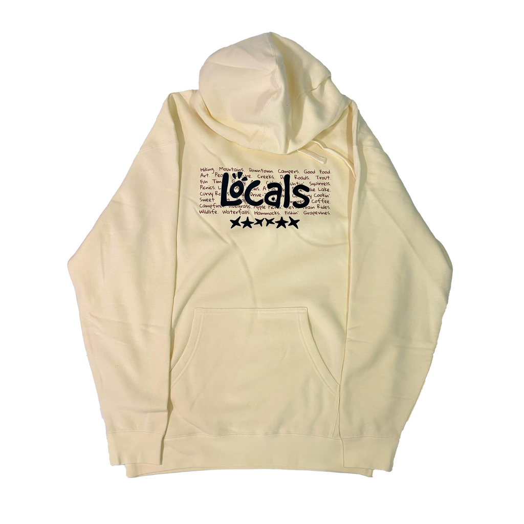 Local Word Hoodie Cream Wholesale