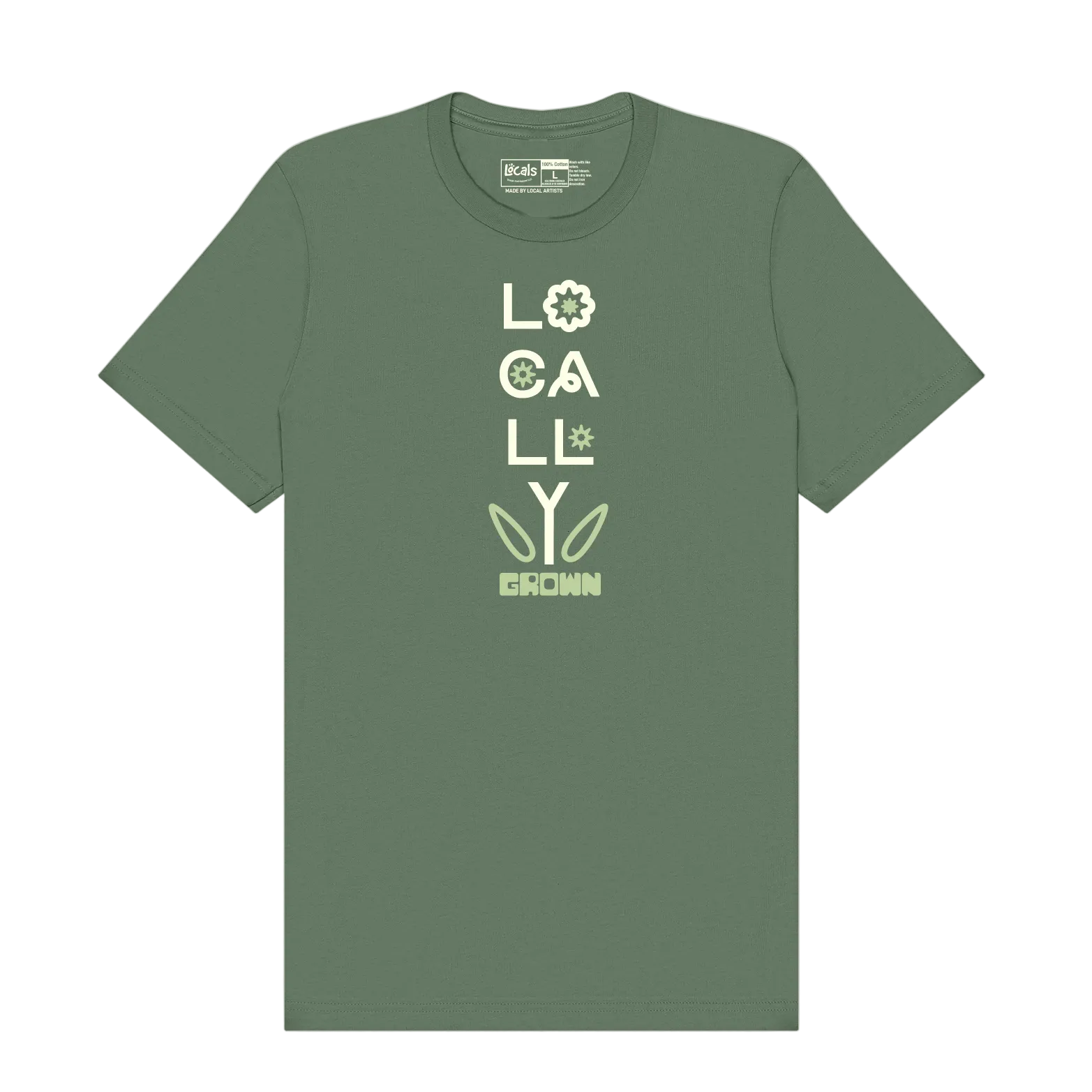 Locally Grown Tee Wholesale