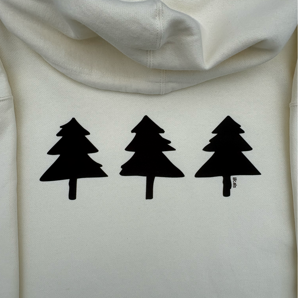 Spread Local Vibes™ Cream Hoodie