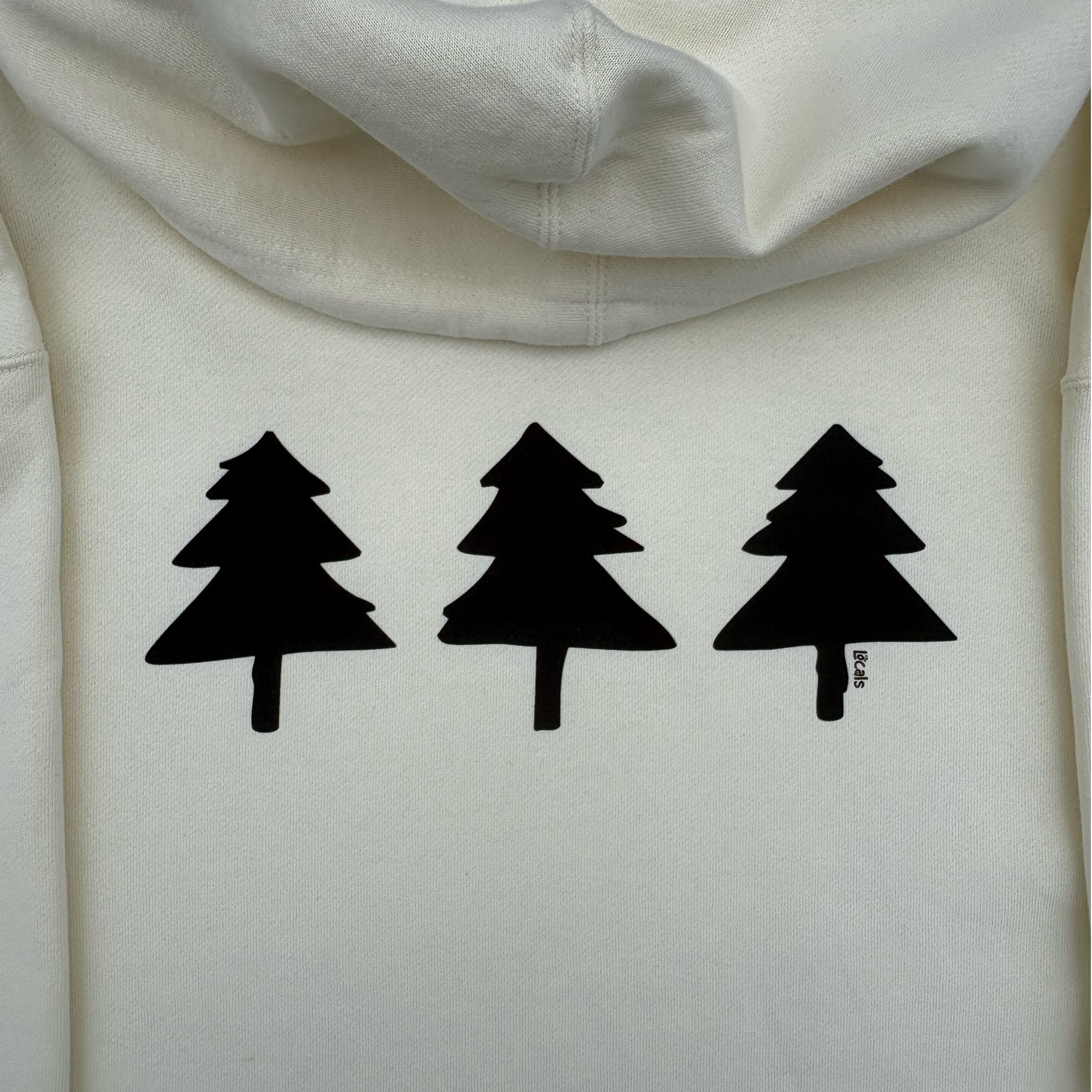 Spread Local Vibes™ Cream Hoodie