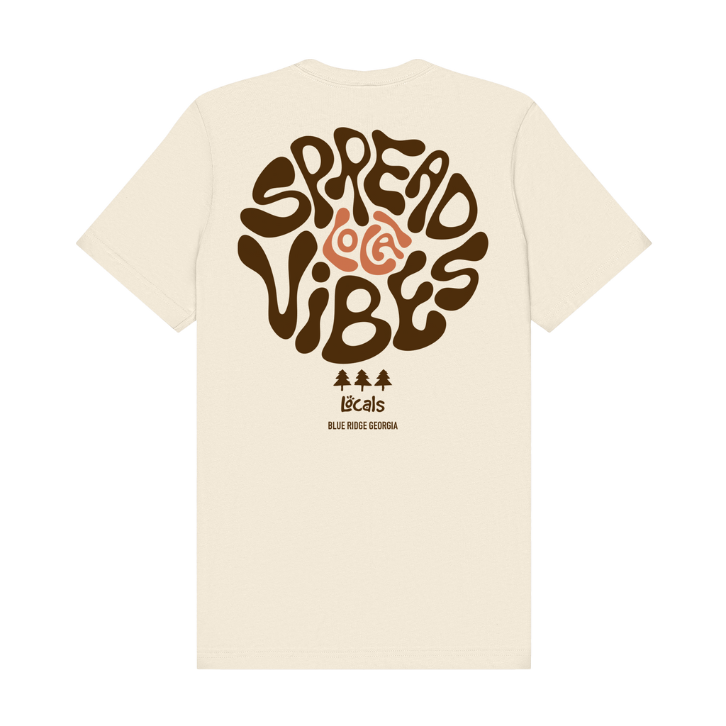 Spread Local Vibes™ Cream Tee Wholesale