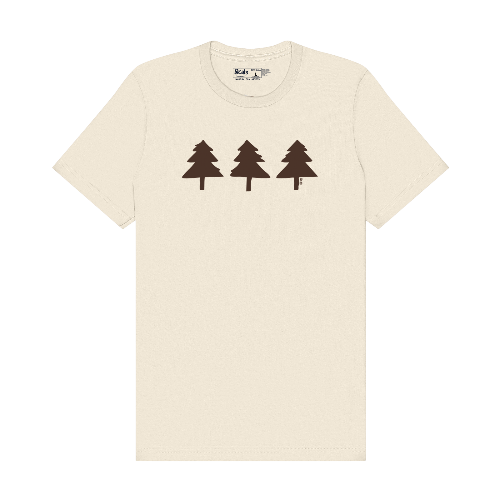 Spread Local Vibes™ Cream Tee Wholesale